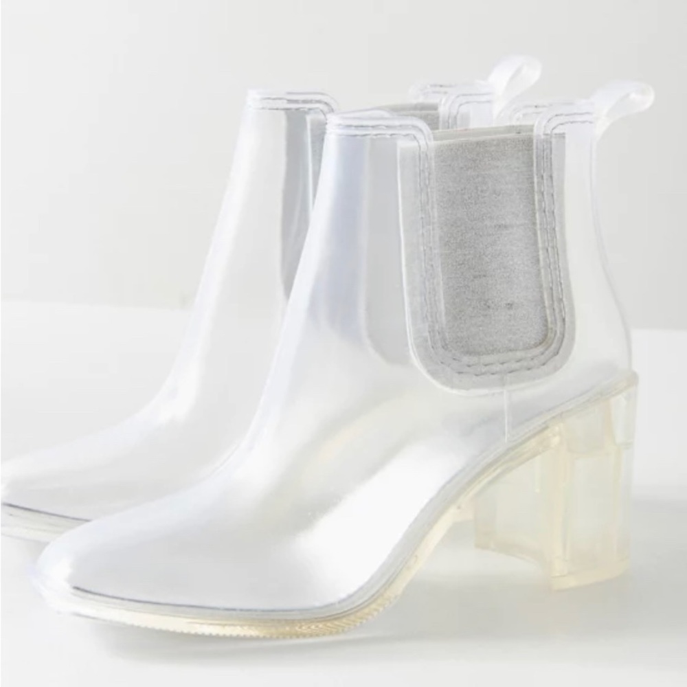 Jeffrey Campbell Clear Rainboots